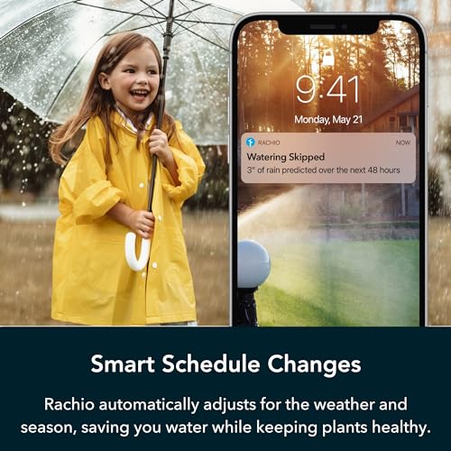Rachio WiFi Smart Sprinkler Controller (16-Zone Irrigation Remote Control) – App-Based Scheduling, Local Weather Intelligence, Rain Skips, Easy DIY Install - Image 5