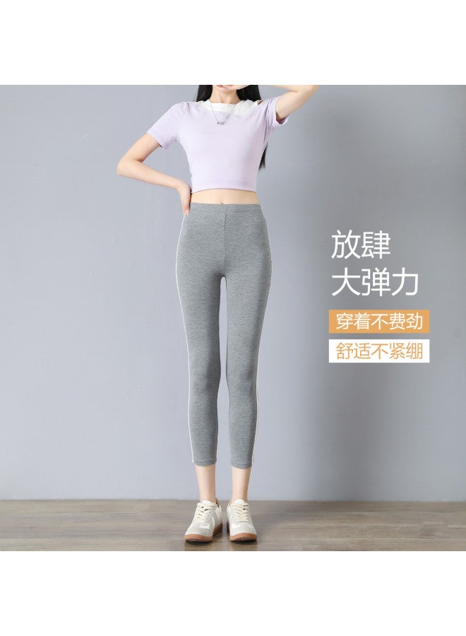 pincai Thin, Breathable, High-Waisted Lifting, Shaping, Slimming, Leg-Lengthening, Versatile, Slim-Fit, Ankle-Length Fitness Sport Leggings For Women - Image 4