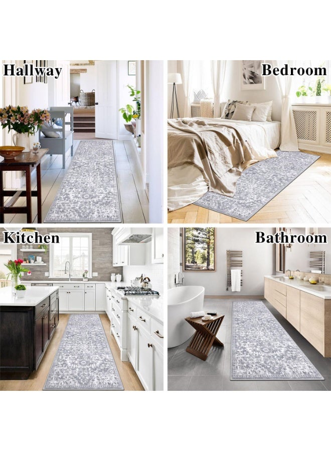 Retro Persian style living room coffee table bedroom carpet - anti slip, stain resistant, easy to clean, washable, soft and comfortable area carpet - Image 5