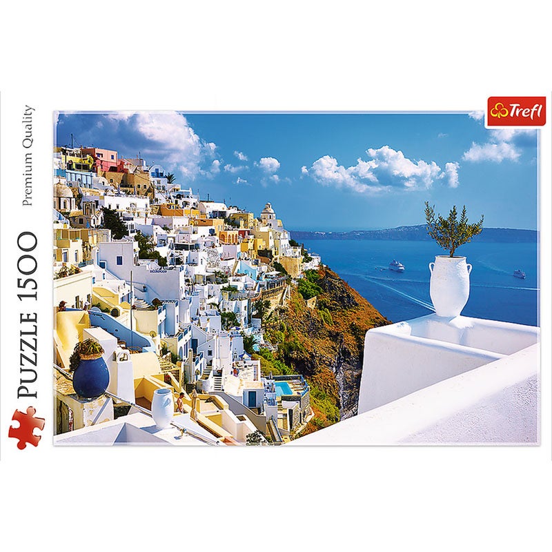 Trefl - Santorini Greece Puzzle 1500 Pieces - 26119 - Image 2
