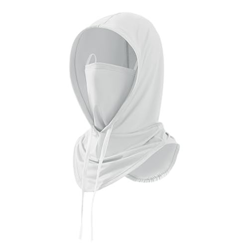 GUSTAVE® UPF 50+ Sun Hat for Men Women 3 in 1 Balaclava Sun Hood with Face Mask & Neck Gaiter, Ice Silk Cool Touch Drawstring Sun Hood Quick Dry Moisture-wicking Outdoor Riding Sun Hat - Image 1