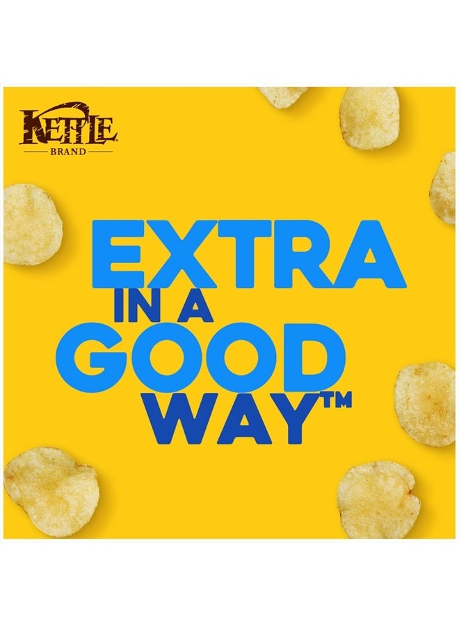 Kettle Brand Sea Salt and Vinegar Kettle Potato Chips, Gluten-Free, Non-GMO, 7.5 oz Bag  - Image 4