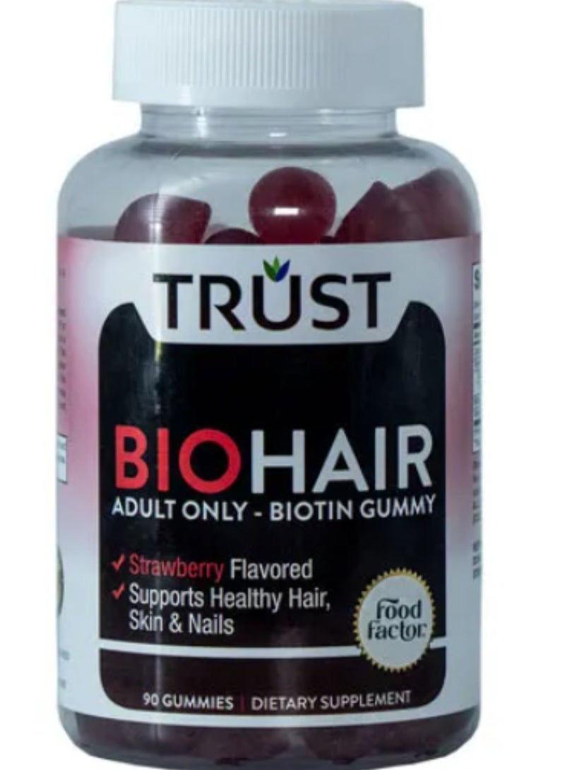 Trust Trust Bio-Hair Gummies 90 S (BIOTIN) - Image 1