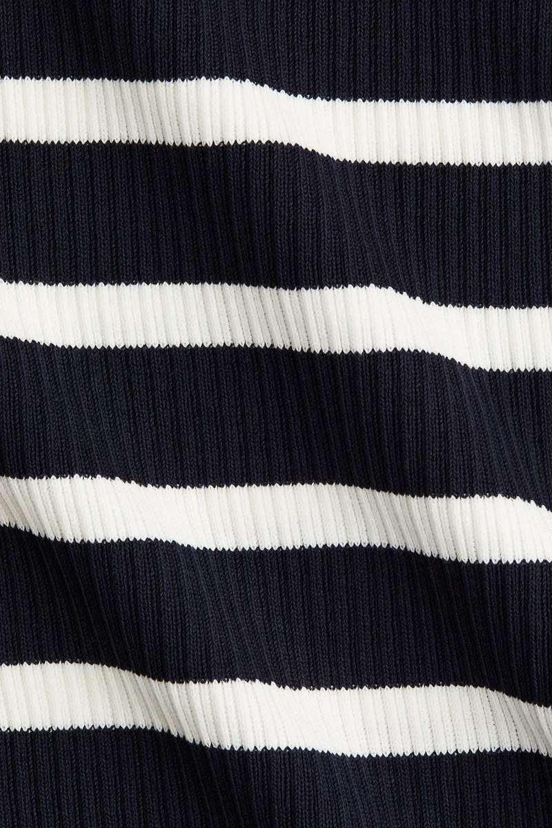 H&M Rib-knit bandeau dress