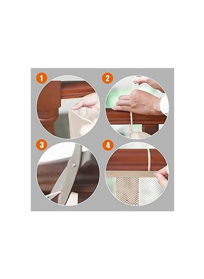Excefore - Child or Pet Safety Net, Durable Banister Guards for Kids Safety for Indoor Stairs Rails Cribs Balcony - Image 1