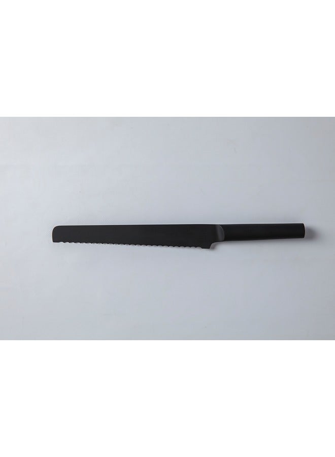بيرجوف بيرجهوف - سكين خبز أسود 23 سم كورو - شفرة مسننة حادة من الفولاذ المقاوم للصدأ - طلاء من التيتانيوم غير لاصق - مثالية للخبز والمعجنات والفواكه والخضروات ذات القشرة القاسية  - منتج بلجيكي - Image 2