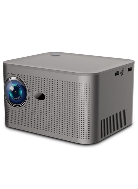 بروجيكتور منزلي HY350 بدقة 1080p أصلية، يدعم 4K، سطوع 800 لومن ANSI، نظام Android TV، ذاكرة 2GB و مساحة 32GB، سماعات Hi-Fi، معالج رباعي النواة