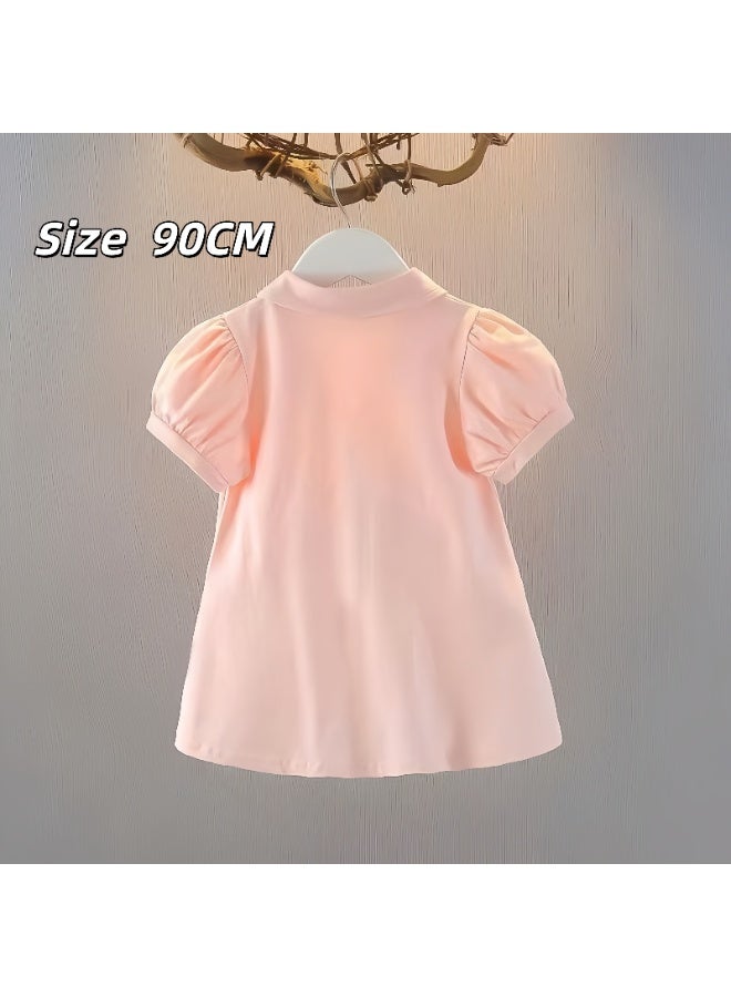 دوكو Baby Girl Frock - فستان صيفي للبنات 0-3 سنوات الأحجام  فستان عيد ميلاد الكتان للرضيع والطفل الصغير  ملابس طفلة خفيفة الوزن والناعمة - Image 4