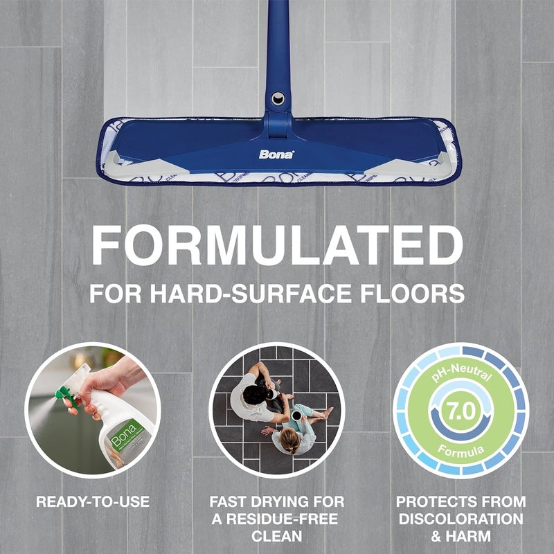 BONA SPRAY CLEANER FOR INSULATED, STONE TILE, AND VINYL, UNSCENTED, 32 OZ - Image 2
