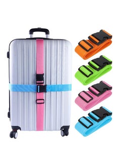fantasize Luggage Straps Suitcase Belts Wide Adjustable Packing Straps Travel Accessories, Suitcase Belts, Packing Straps Travel Belts Accessories for Business Traveling Packing（4 PCS）  - Image 1