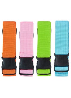 fantasize Luggage Straps Suitcase Belts Wide Adjustable Packing Straps Travel Accessories, Suitcase Belts, Packing Straps Travel Belts Accessories for Business Traveling Packing（4 PCS）  - Image 3
