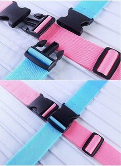 fantasize Luggage Straps Suitcase Belts Wide Adjustable Packing Straps Travel Accessories, Suitcase Belts, Packing Straps Travel Belts Accessories for Business Traveling Packing（4 PCS）  - Image 5