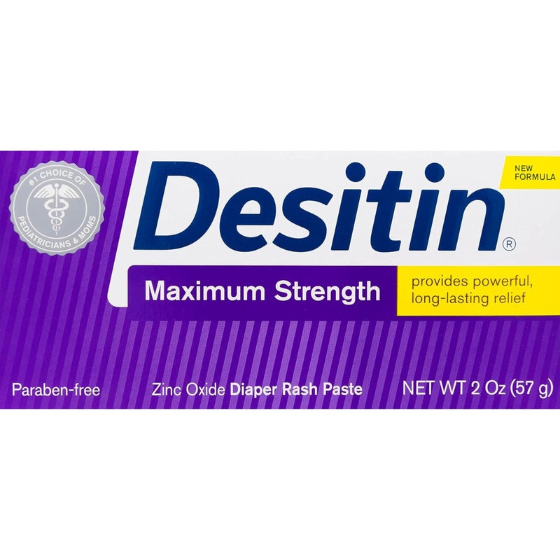 Desitin مرهم ديسيتين الأصلي لطفح الحفاض 2 أونصة (5 عبوات) - Image 1