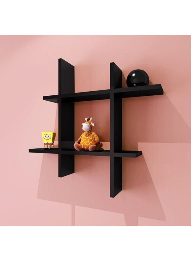 Home2Go Wall Decor Shelf Black  - Image 3