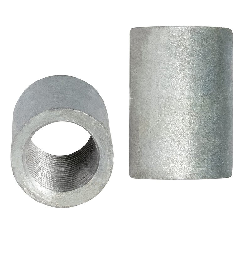 SUPPLYGIANT Supply Giant NHTD0300 1" Straight Merchant Steel Coupling With Galvanized Coating" - Image 2
