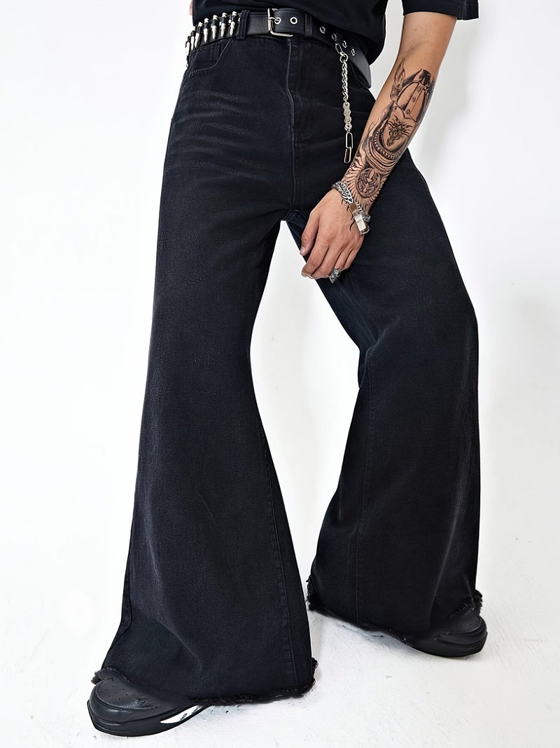 Men's Flared Jeans Fashion - Image 3