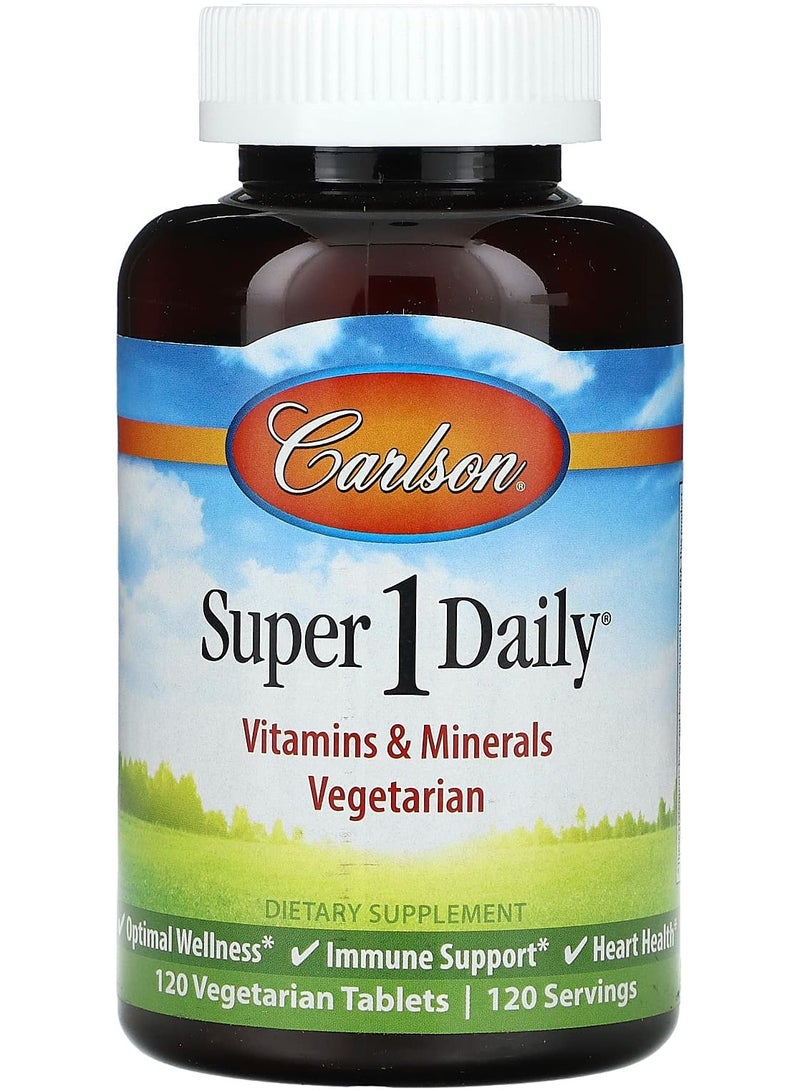 Super 1 Daily, 120 Vegetarian Tablets