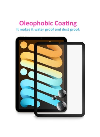 Apple IPad Mini 6 2021 8.3 Inch Ceramics Screen Protector (TSCNMN) - Clear/Black - view 4