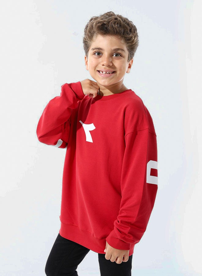 DIADORA Cotton Boys Sweatshirt - Image 2