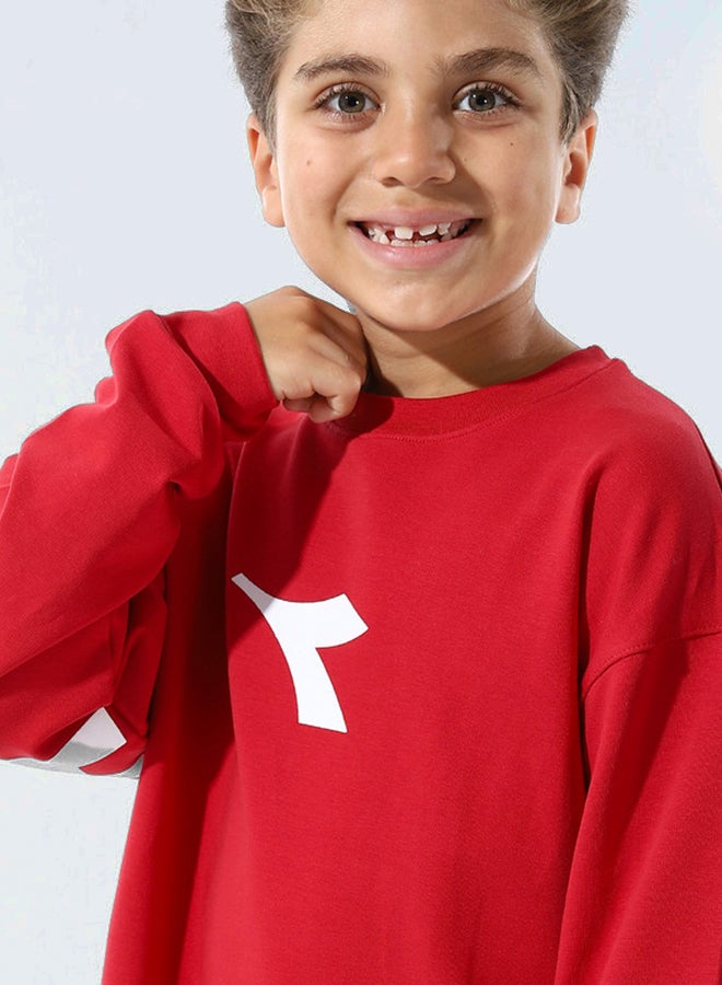 DIADORA Cotton Boys Sweatshirt - Image 4