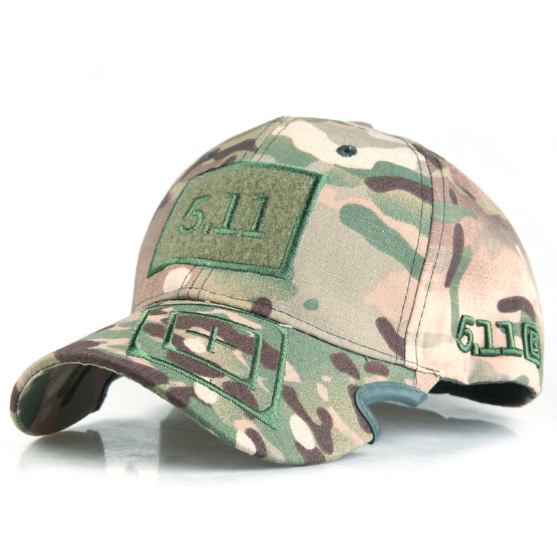 Baseball Cap Crossborder Ebay  5.11 Velcro Camouflage Tactical Outdoor Hat - Image 1