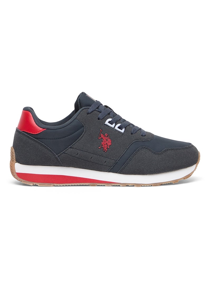 U.S. Polo Assn. Men's Navy Low-Top Sneakers - Stylish Lace-Up Design, Perfect for Casual Adventures  - Image 1