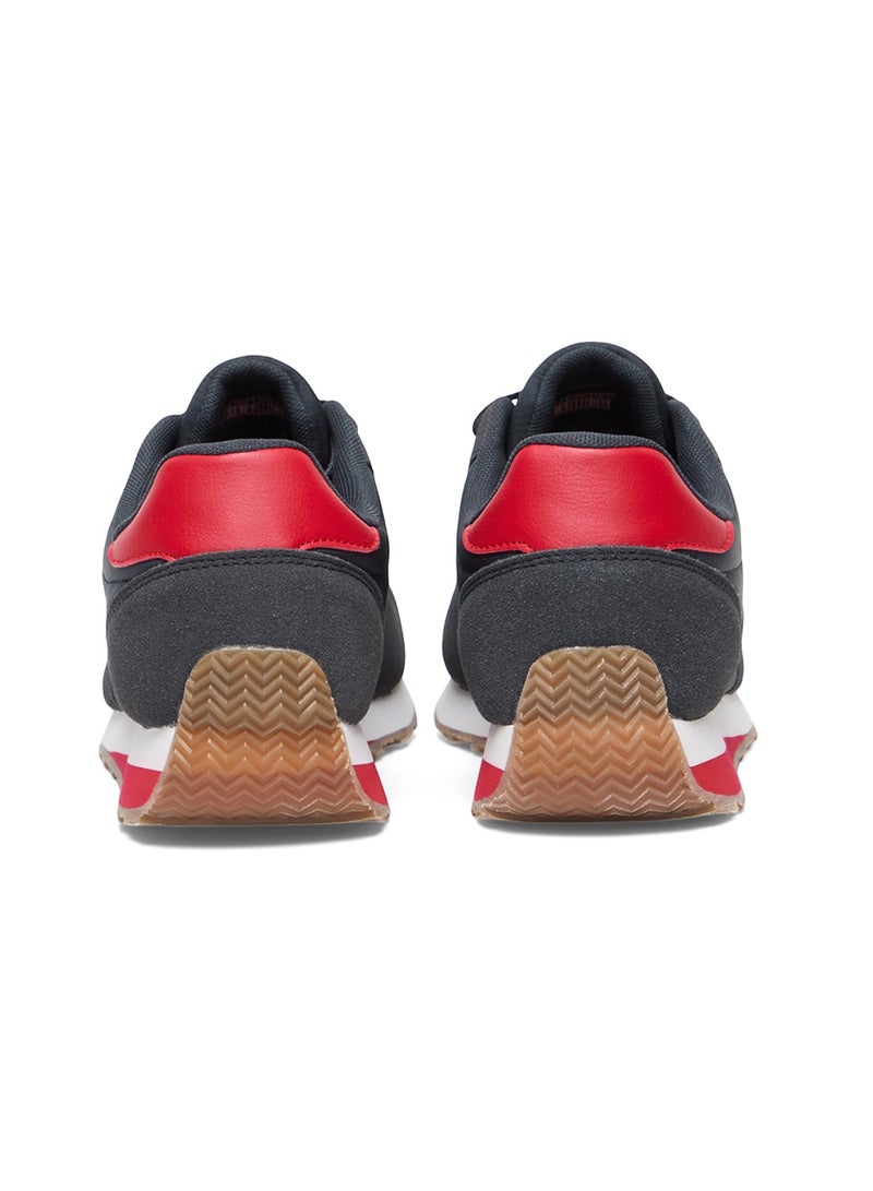 Men's Navy Low-Top Sneakers - Stylish Lace-Up Design Shoes, Perfect for Casual Adventures image 8