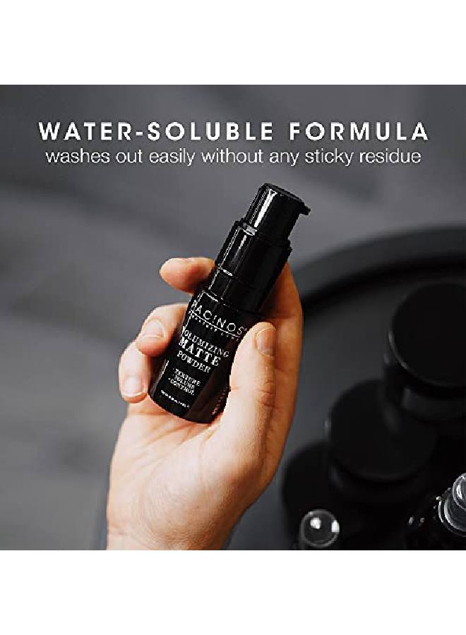 Pacinos Volumizing Matte Hair Powder Adds Texture Volume Controls & Absorbs Excess Oil For Natural Finish All Hair Types 4.5 G. - Image 5