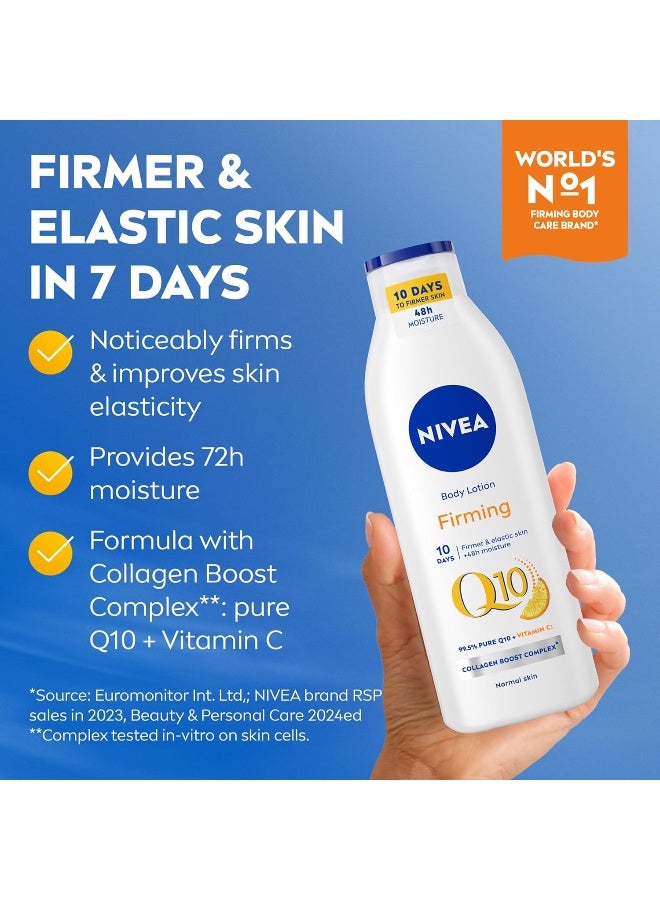 Nivea Body Lotion Firming Q10 Normal skin 250 ml - Image 2