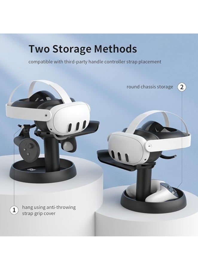 General Stand For Quest 3/PICO 4/PS VR2 compatible VR headset accessories, headset and controller stand for Quest/Quest 2  - Image 3