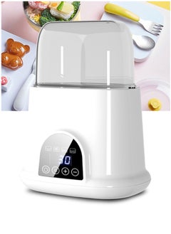4-in-1 Smart Thermostat Double Bottle Warmer, Milk Warmer, Food Heater and Bottle Sterilizers with Intelligent LED Temperature Panel Control