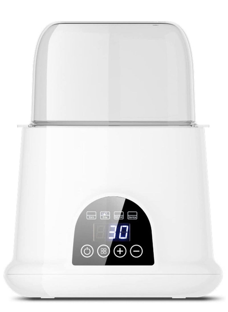 XiuWoo - 4-in-1 Smart Thermostat Double Bottle Warmer, Milk Warmer, Food Heater and Bottle Sterilizers with Intelligent LED Temperature Panel Control - Image 1