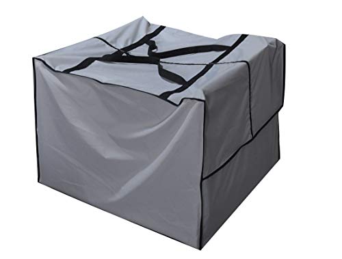 acoveritt Outdoor Square Cushion/Cover Storage Bag, Protective Zippered Storage Bags with Handles, 32''L x 32''W x 24''H - Image 3