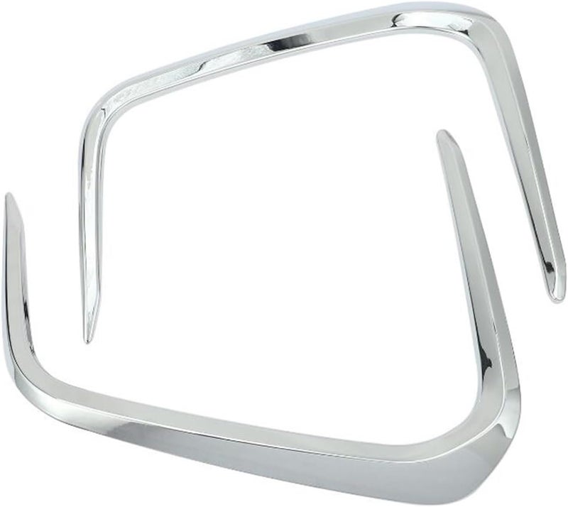 Yurefax Silver Fog Light Lamp Ring Frame Cover Trim for Toyota Corolla E210 - Image 3