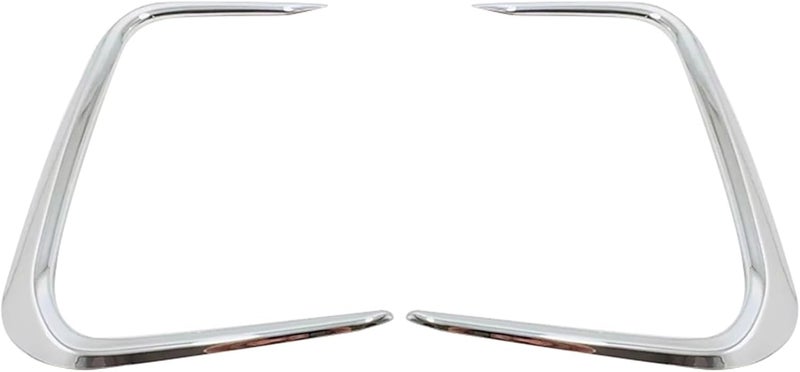 Yurefax Silver Fog Light Lamp Ring Frame Cover Trim for Toyota Corolla E210 - Image 2