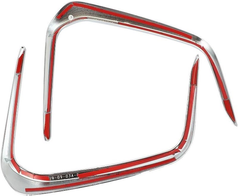 Yurefax Silver Fog Light Lamp Ring Frame Cover Trim for Toyota Corolla E210 - Image 5