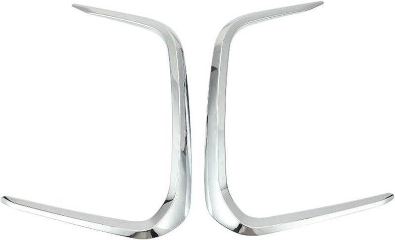 Yurefax Silver Fog Light Lamp Ring Frame Cover Trim for Toyota Corolla E210 - Image 4