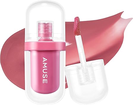 Amuse JELFIT TINT 12Hour Lasting JellyLike Texture Moisturizing Lip Stain Vegan in Handy Size for Travel 08 GORGEOUS MAUVE - Image 1