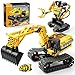 Jumlys STEM Building Toy for Kids Boys Girls Age 5 6 7 8 9 10 11 12 Years Old 2 in 1 Excavator Robot Building Sets 344 Pcs DIY Engineering Construction Building Blocks Kits - Image 2