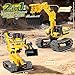 Jumlys STEM Building Toy for Kids Boys Girls Age 5 6 7 8 9 10 11 12 Years Old 2 in 1 Excavator Robot Building Sets 344 Pcs DIY Engineering Construction Building Blocks Kits - Image 4