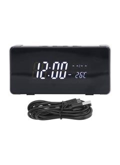 Thoraya WiFi Camera Clock 150 Degrees Angle Night View 2 Way Talking Small Desk Alarm Clock Monitor  - Image 1