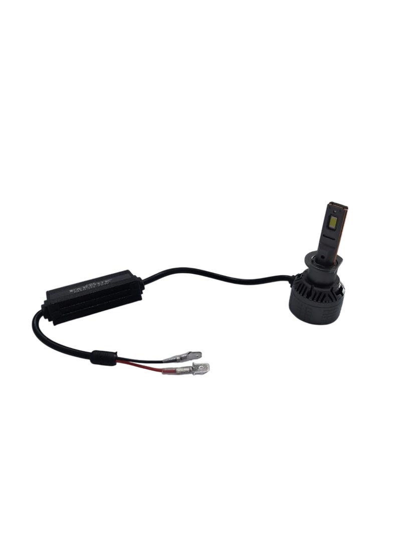 Farouk طقم مصابيح أمامية للسيارة M10 H1 LED بقوة إضاءة 6000 لومن، تصل إلى +300% زيادة - Image 4