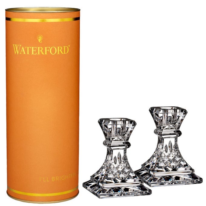 GIFTOLOGY LISMORE CANDLESTICK PAIR 4