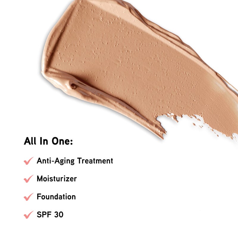 Physicians Formula Super CC+ Cream Color-Correction + Care Cream Full Coverage Light Foundation, Anti Aging Hydrating Serum, For Uneven Skin Tone, Dermatologist Approved - Image 3