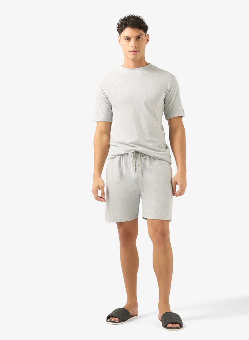 سفنتي فايف طقم بيجامة تي شيرت وشورت - Image 5