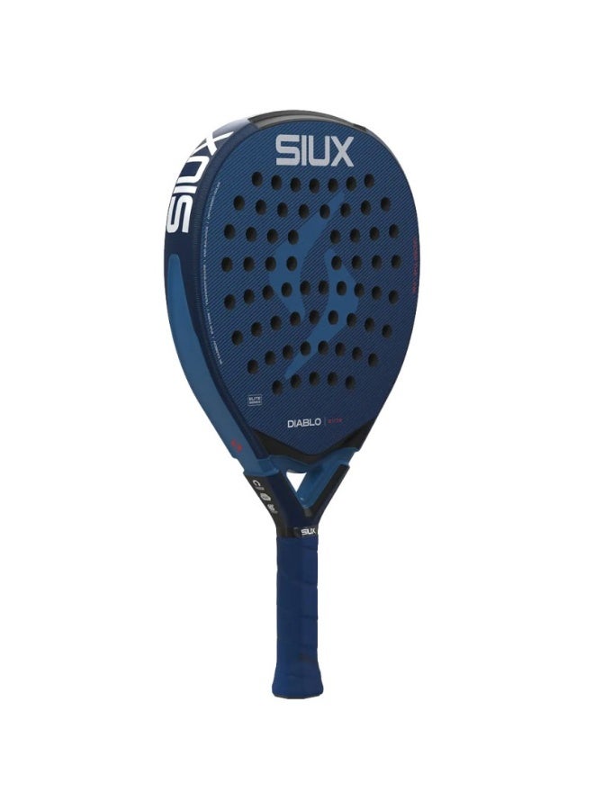 SIUX مضرب بادل سيوكس ديابلو إيليت 2026 - مضرب هجين من ألياف الكربون 3K مع قلب من مادة EVA، ولمسة نهائية رملية ثلاثية الأبعاد، قوة وتحكم للاعبين المحترفين - Image 3