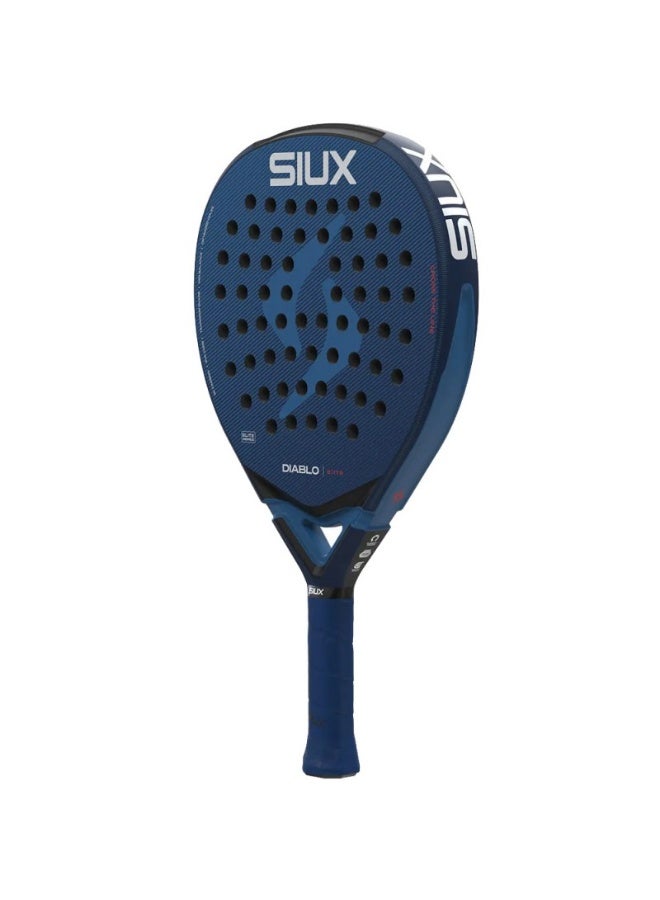 SIUX مضرب بادل سيوكس ديابلو إيليت 2026 - مضرب هجين من ألياف الكربون 3K مع قلب من مادة EVA، ولمسة نهائية رملية ثلاثية الأبعاد، قوة وتحكم للاعبين المحترفين - Image 4