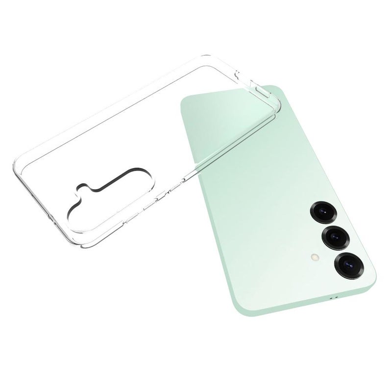 HuHa Case Cover For Samsung Galaxy S25 FE 5G Waterproof Texture TPU Phone Case(Transparent) - Image 3