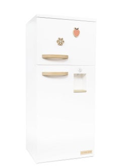 Le Toy Van Le Toy Van Kitchen Freestanding Fridge Freezer - Wooden Pretend Play Appliance for Kids, Role-Playing, Realistic Kitchen Toy, Interactive Play, Play Kitchen Set  - Image 1