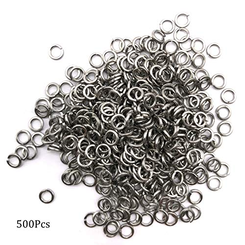 NACX M3 Split Lock Washer, 304 Stainless Steel Spring Lock Washer, 500Pcs - Image 3